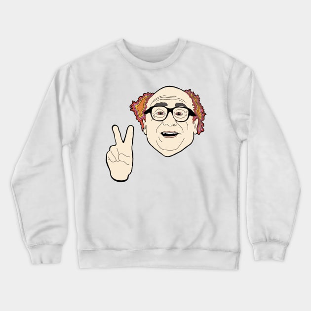 Danny Devito Crewneck Sweatshirt by nicole.prior@gmail.com